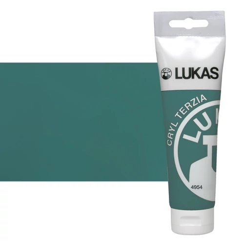 Akrilfesték 125 ml Lukas Cryl Terzia, 4954 Viridian (hue)