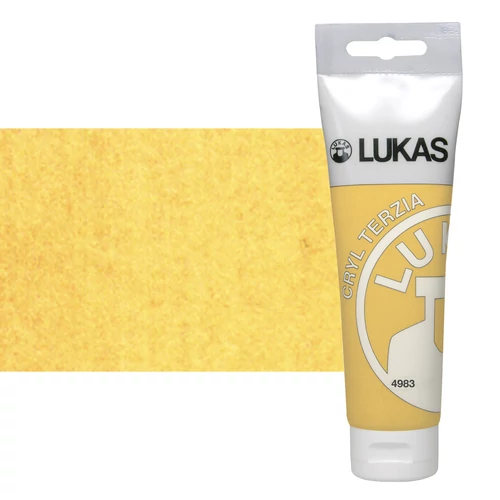 Akrilfesték 125 ml Lukas Cryl Terzia, 4983 Gold