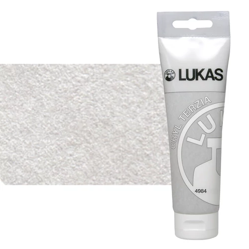 Akrilfesték 125 ml Lukas Cryl Terzia, 4984 Silver
