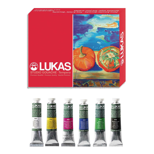 Lukas Studio Gouache készlet 6 × 20 ml