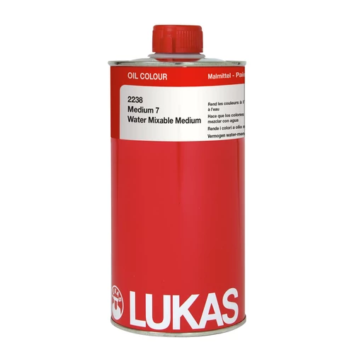 Lukas vízzel keverhető olajfesték médium no. 7 1000 ml
