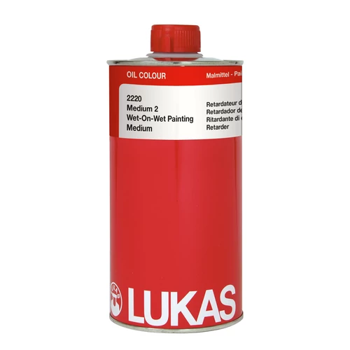 Lukas wet-on-wet médium festéshez no. 2 (lassan száradó) 1000 ml