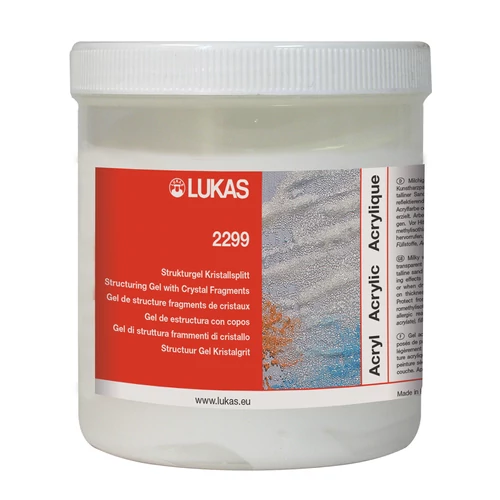 Lukas modellpaszta kristály részecskékkel, struktúrgél 250 ml