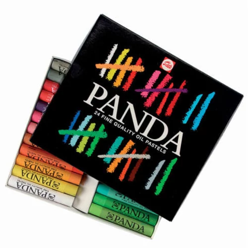 Panda olajpasztell készlet 24 db-os