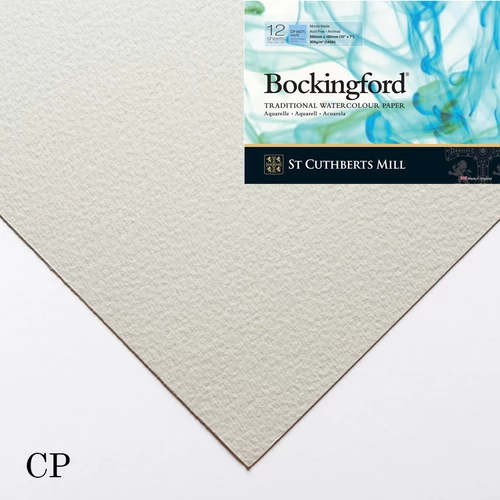 Bockingford akvarelltömb CP 300 g/m2 26 × 18 cm (mould-made)
