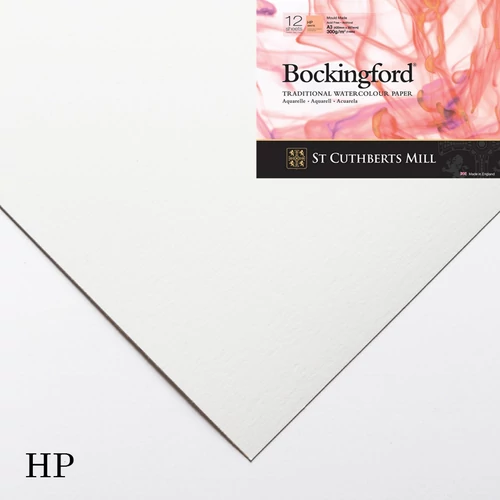Bockingford akvarelltömb HP 300 g A3, mould-made