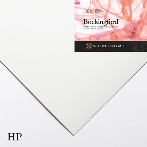 Bockingford akvarelltömb HP 300 g A4, mould-made