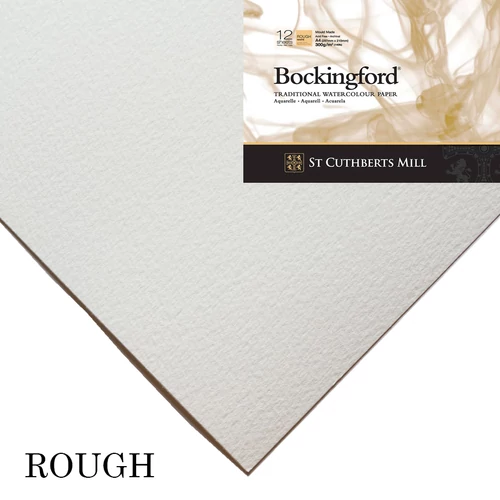 Bockingford akvarelltömb Rough 300 g A4, mould-made