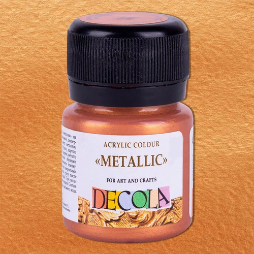 Decola hobby akrilfesték metál bronz 20 ml
