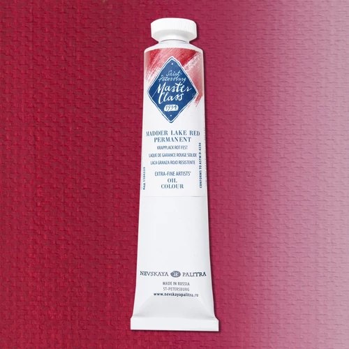 Master Class olajfesték 46 ml, 339 Madder Lake Red permanent