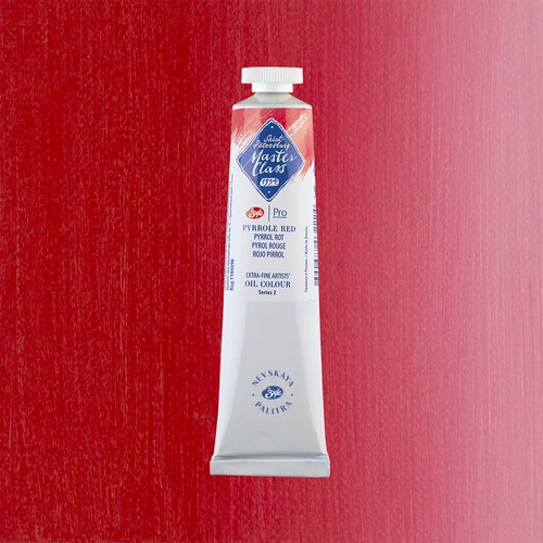 Master Class olajfesték 46 ml, 396 Pyrrole Red