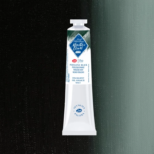 Master Class olajfesték 46 ml, 841 Perylene Black