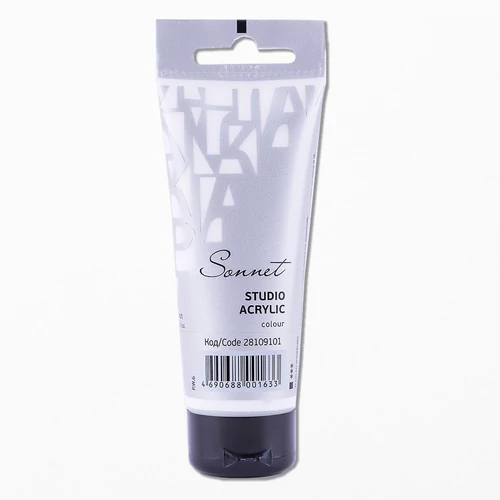 Akrilfesték Sonnet 75 ml 101 Titanium White