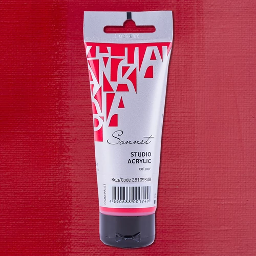 Akrilfesték Sonnet 75 ml 348 Red deep