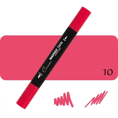 Sonnet kétvégű alkoholos marker, filctoll 10 Deep Red