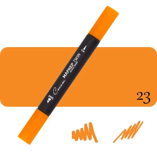 Sonnet kétvégű alkoholos marker, filctoll 23 Orange