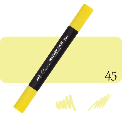 Sonnet kétvégű alkoholos marker, filctoll 45 Canaria Yellow