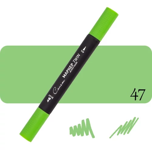 Sonnet kétvégű alkoholos marker, filctoll 47 Grass Green
