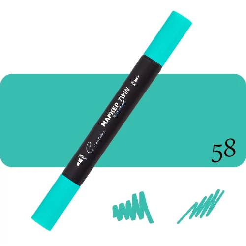 Sonnet kétvégű alkoholos marker, filctoll 58 Green Turquoise