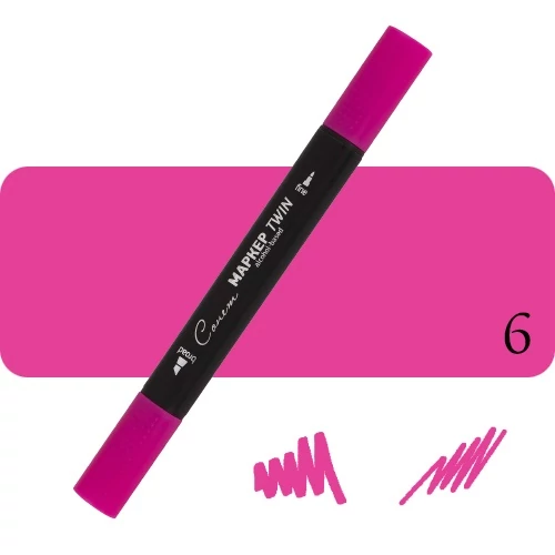 Sonnet kétvégű alkoholos marker, filctoll 6 Vivid Pink