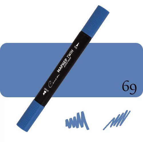 Sonnet kétvégű alkoholos marker, filctoll 69 Prussian Blue