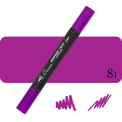 Sonnet kétvégű alkoholos marker, filctoll 81 Plum