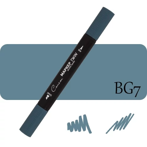 Sonnet kétvégű alkoholos marker, filctoll BG7 Blue Grey 7
