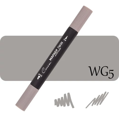Sonnet kétvégű alkoholos marker, filctoll WG5 Warm Grey 5