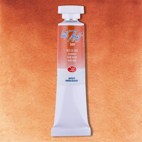 White Nights akvarellfesték 309 Red Ochre 10 ml tubus, St Petersburg