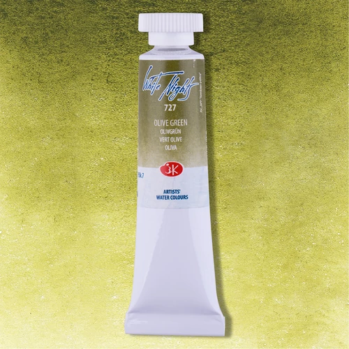 White Nights akvarellfesték 727 Olive Green 10 ml tubus, St Petersburg
