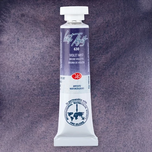 White Nights szemcsés akvarellfesték granuláló 630 Violet Mist 10 ml tubus