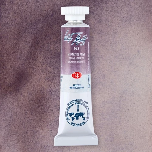 White Nights szemcsés akvarellfesték granuláló 632 Hematite Mist 10 ml tubus