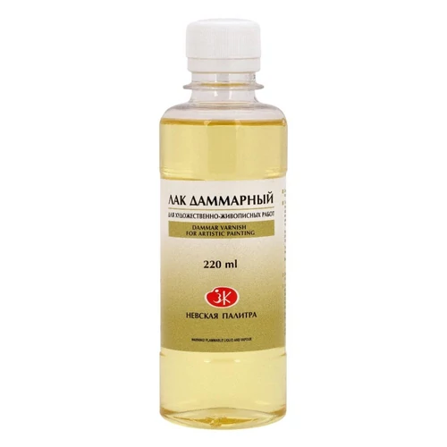 Fényes dammárlakk 220 ml Nevskaya Palitra
