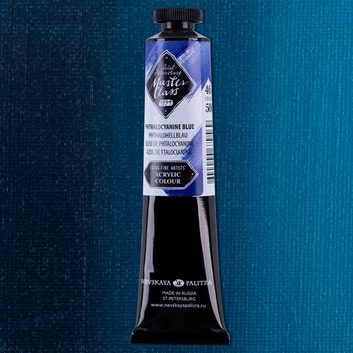 Master Class akrilfesték 46 ml, 500 Phthalocyanine Blue