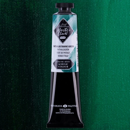 Master Class akrilfesték 46 ml, 703 Phthalocyanine Green