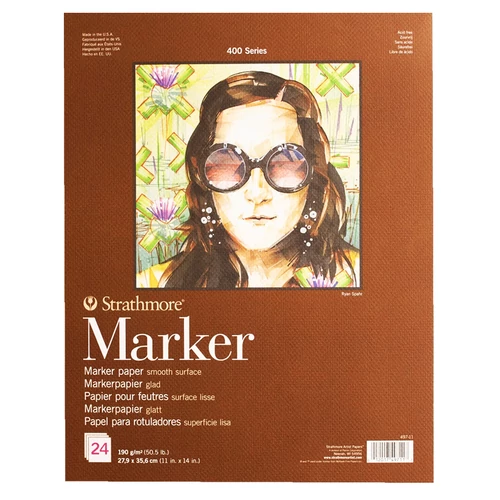 Strathmore markertömb 190 g 28 × 36 cm