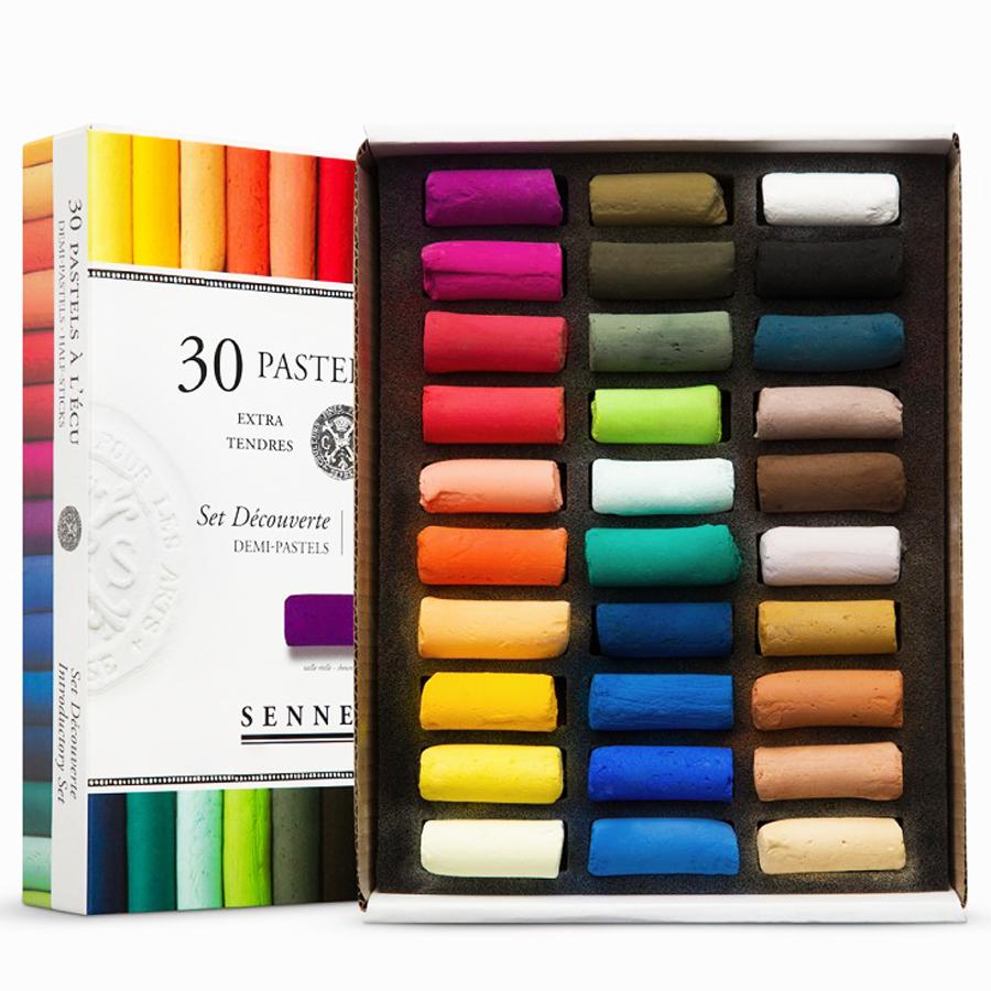 Sennelier krétakészlet felezett 30 db