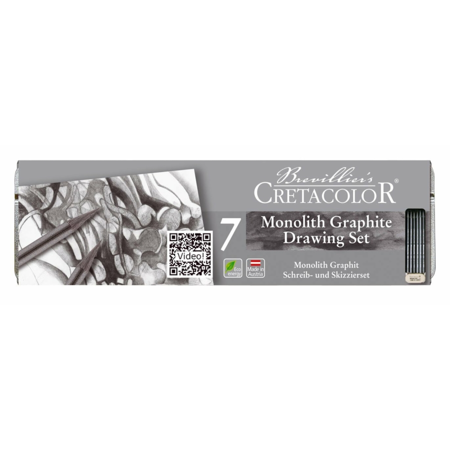 Cretacolor Monolith 7 db-os grafit rajzkészlet