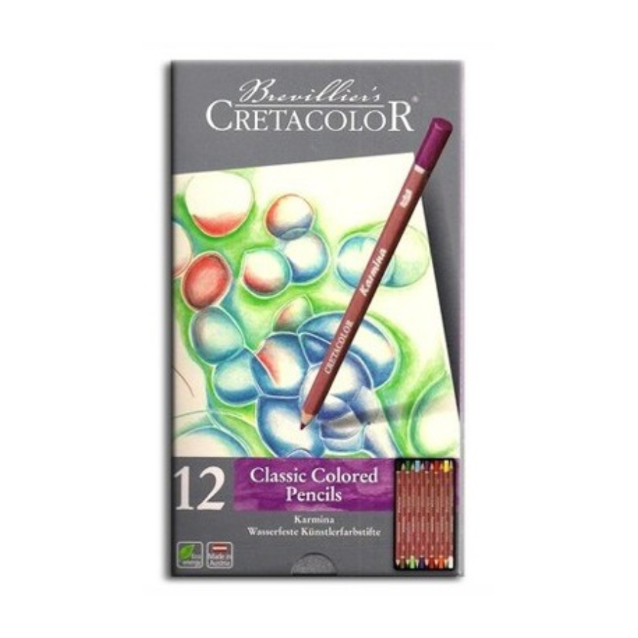 Cretacolor Karmina 12 db-os klasszikus színes ceruza készlet
