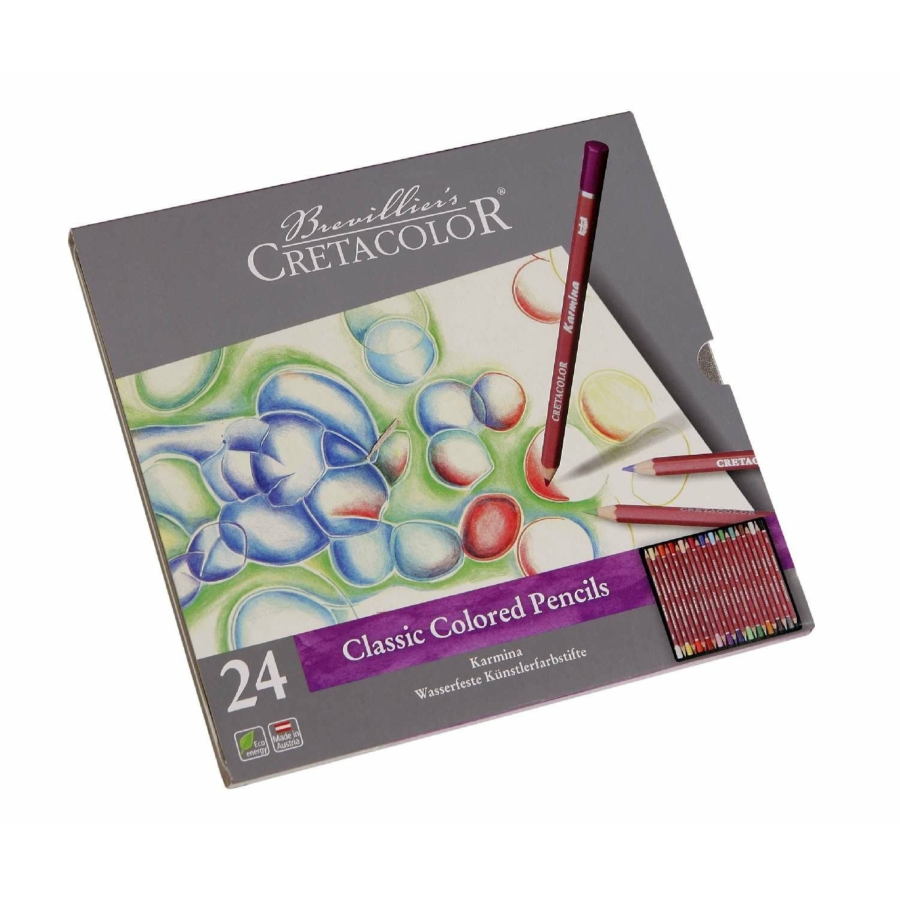 Cretacolor Karmina 24 db-os klasszikus színes ceruza készlet
