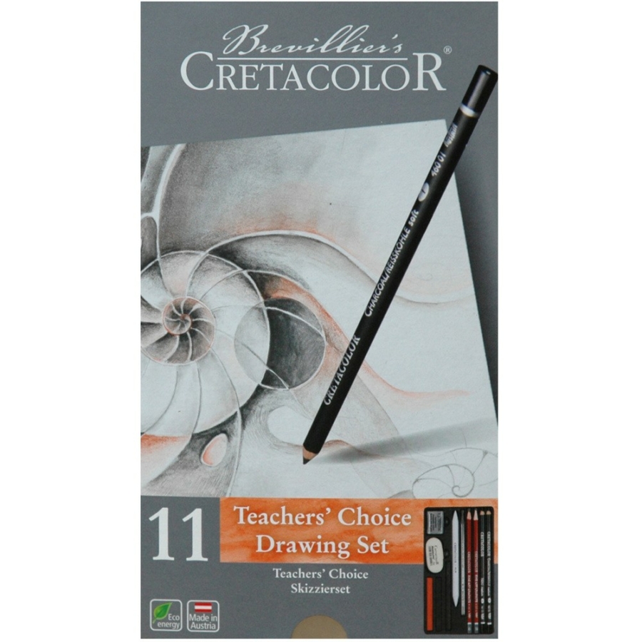 Cretacolor Teacher's Choice kezdő rajzkészlet 11 darabos