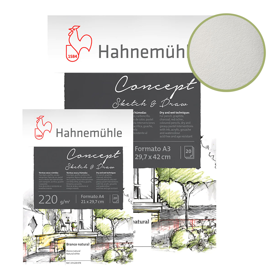 Hahnemühle Concept rajz- és festőtömb