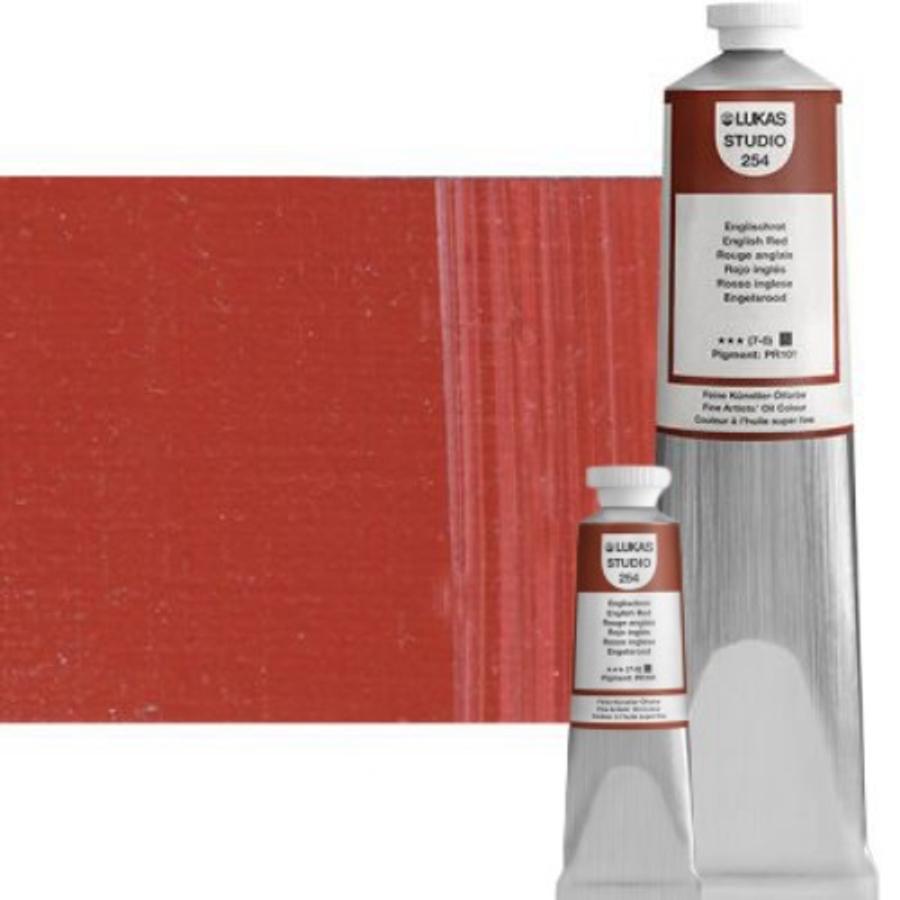 Olajfesték Lukas Studio olaj, 0254 English Red