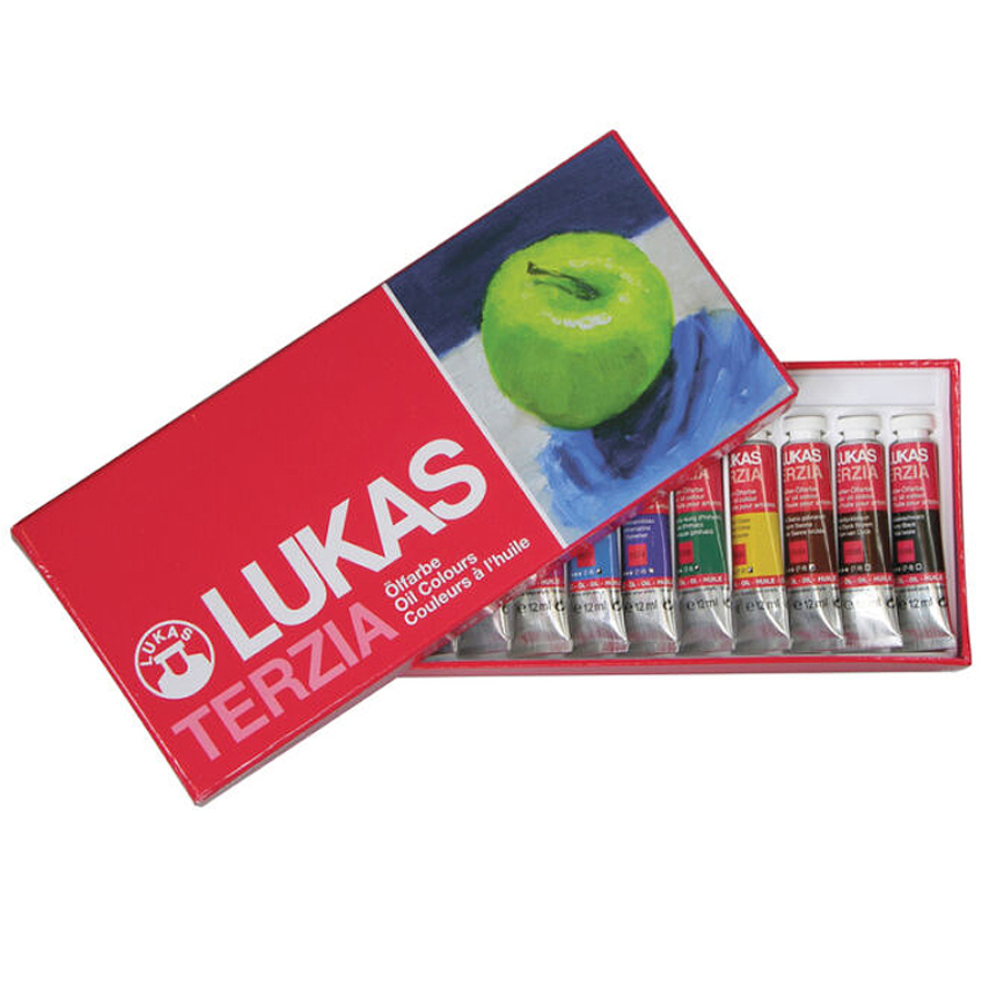 Lukas Terzia olajfesték készlet 12 × 12 ml