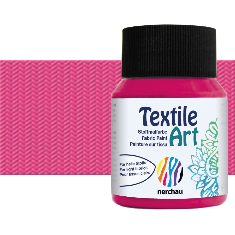 Művész textilfesték világos textilhez 59 ml 314 Pink Lukas-Nerchau