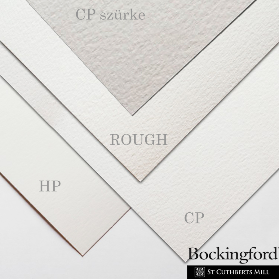 Bockingford fehér akvarell papír 300 g/m2 (mould made)