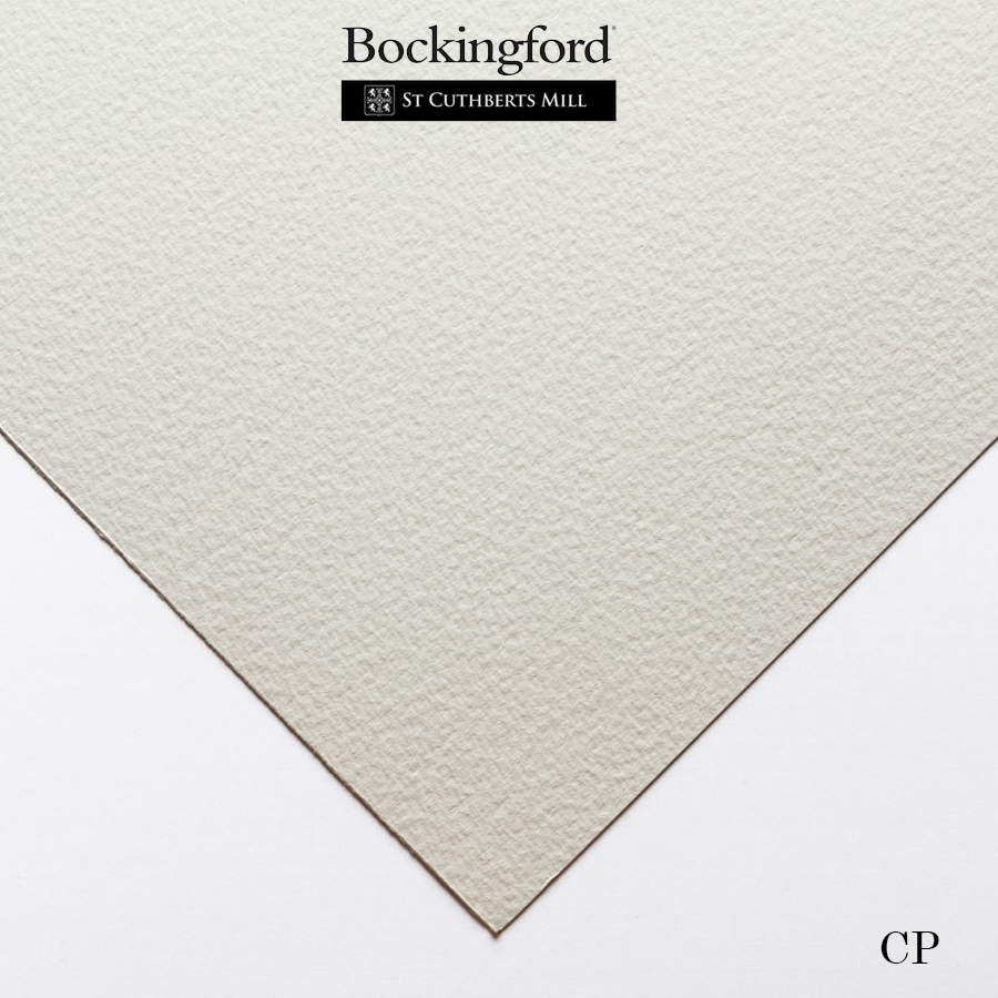Bockingford CP (enyhén érdes felület) fehér akvarellpapír 535 g/m2 56 × 76 cm