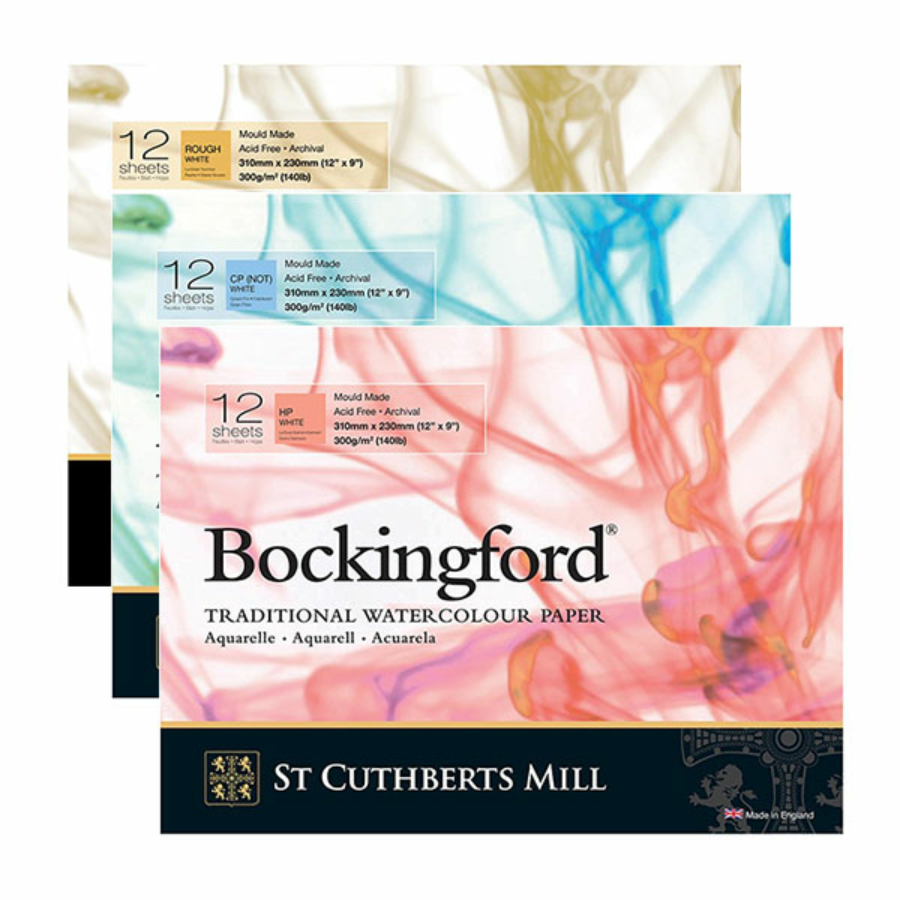 Bockingford akvarelltömb 300 g (mould-made)