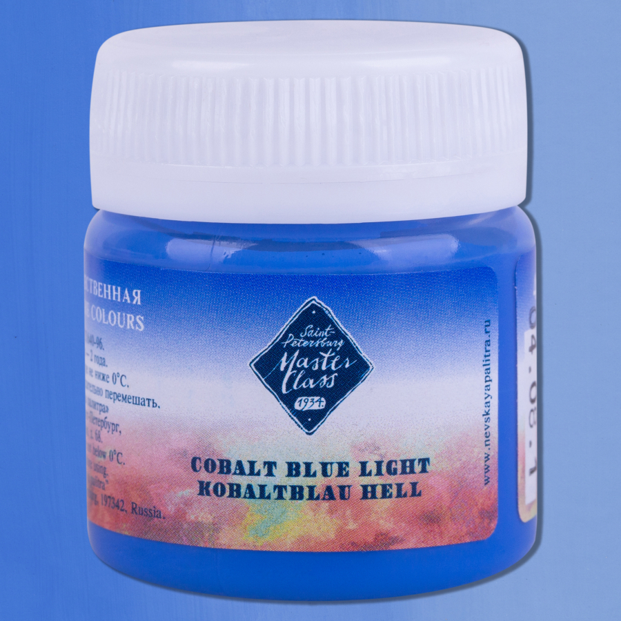 Master Class prémium gouache festék 40 ml 504 Cobalt Blue Light