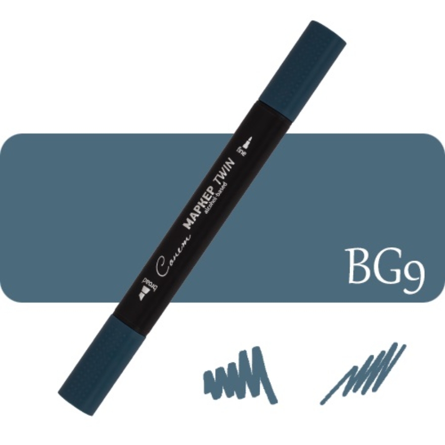 Sonnet kétvégű alkoholos marker BG9 Blue Grey 9